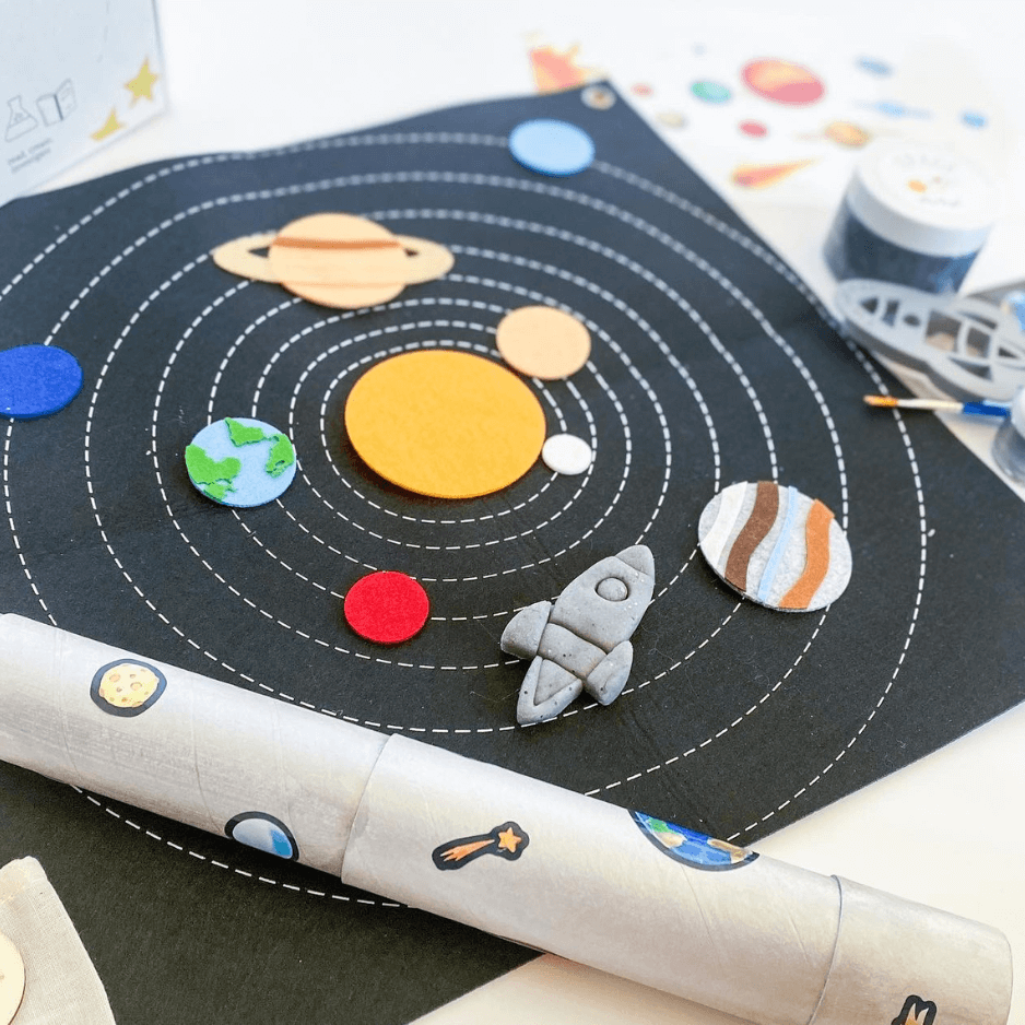 Space kit for kids. T is for Tot kit ages 3-6.